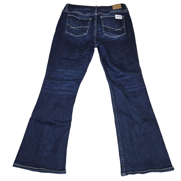 BKE Jeans Women 30 Gabby Curvy Fit Boot Cut High Rise Stretch Denim BGK614R Blue - Picture 9 of 16